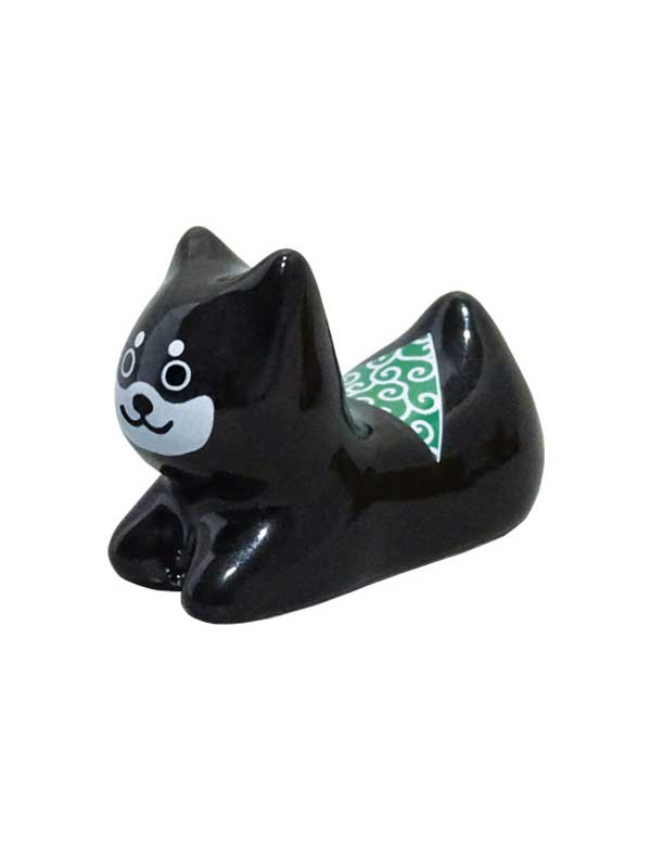 箸置 柴犬 BK